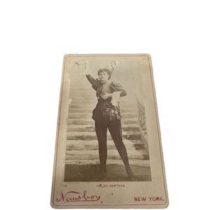 Late 1800’s US TOBACCO CARD ACTRESS HELEN BERTRAM